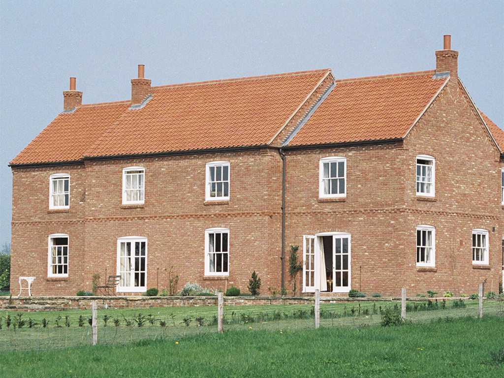A residential property built using Hambleton bricks