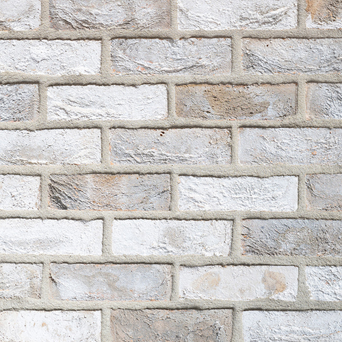Close up of a wall of Cathargo Carea bricks