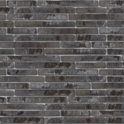 Close up of a wall of J Prescott bricks
