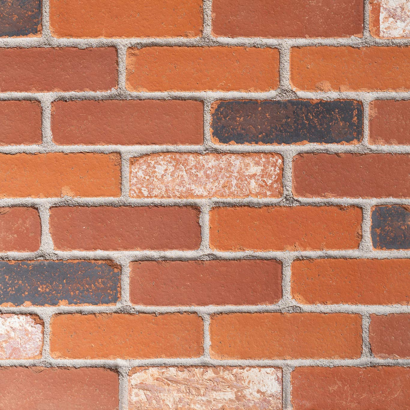 Close up panel image of old cheshire weathered bricks