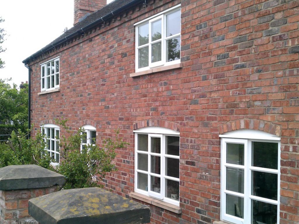 A house built using Burnt Ember bricks
