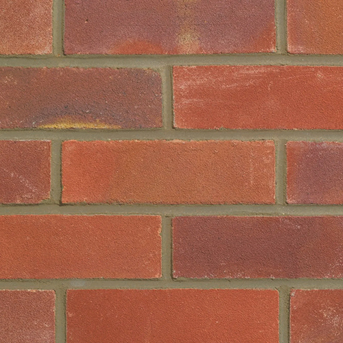 Close up of a wall of Regency London bricks