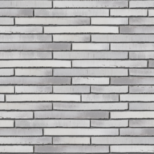 Close up of a wall of William Henry bricks