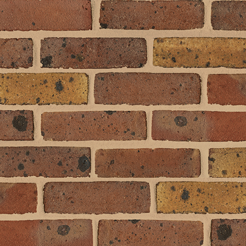 Close up of a wall of Synthesis S21 bricks