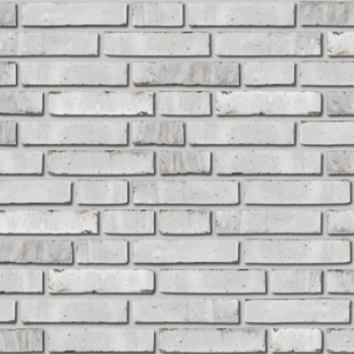 Close up of a wall of George bricks