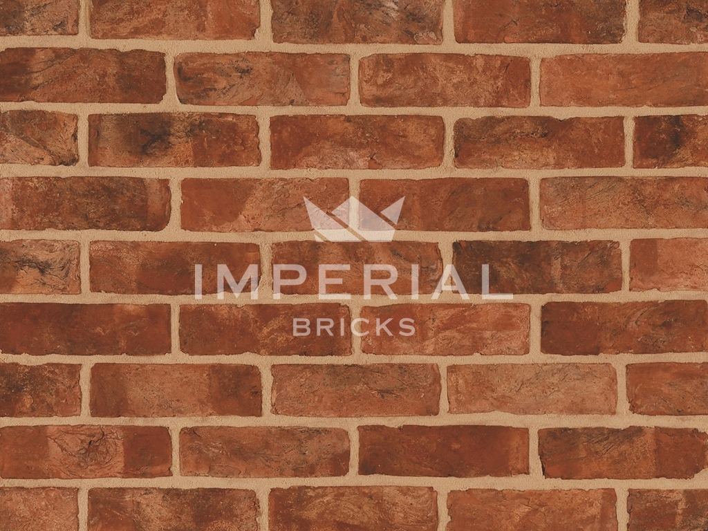 Close up of a wall of Regency Sovereign bricks