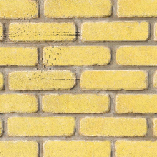 Close up of a wall of Lyndhurst Antique bricks