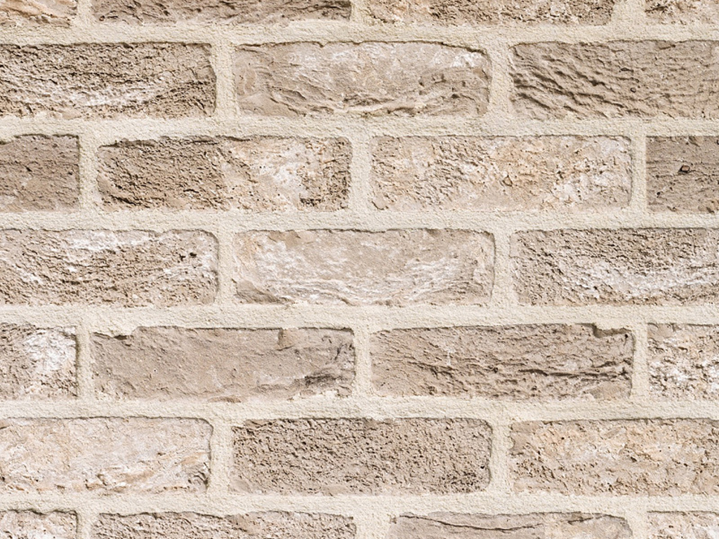 Close up of a wall of Ares bricks