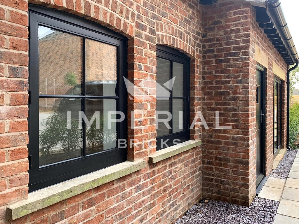 A residential property built using Urban Weathered bricks