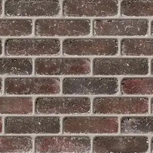 Close up of a wall of Thamesmead Vintage Stock bricks