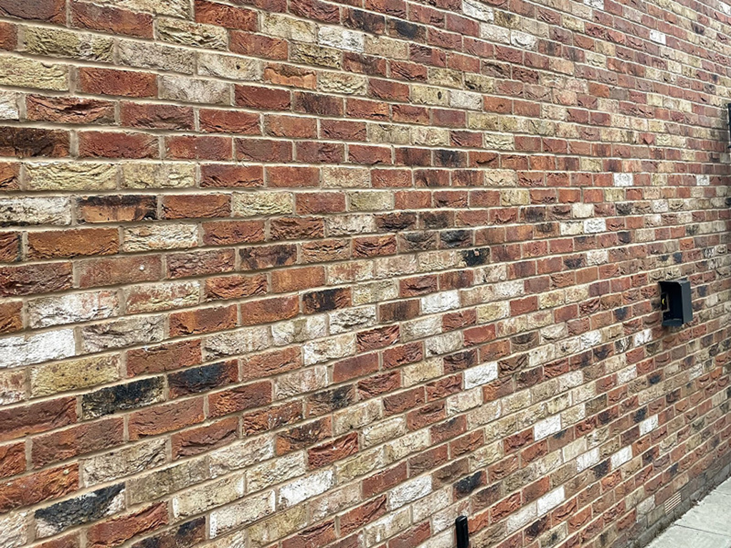 Detailed Acton Blend brickwork