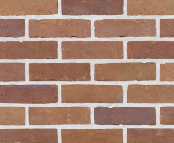 close up of Perton Orange 68mm brick