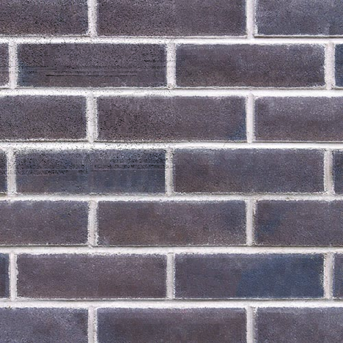 Close up of a wall of Doonmore Smooth bricks