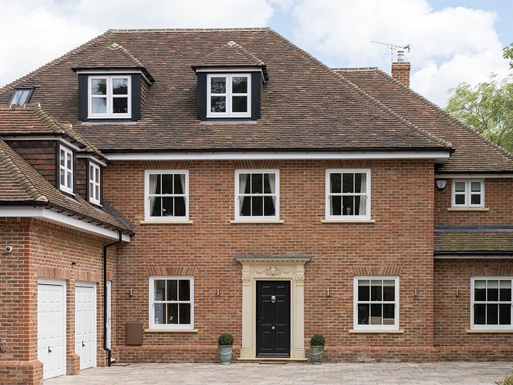 A Thirkleby Blend brick house