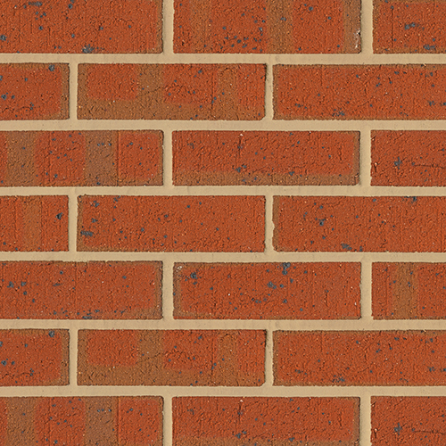 Close up of a wall of Wrekin Berkshire bricks