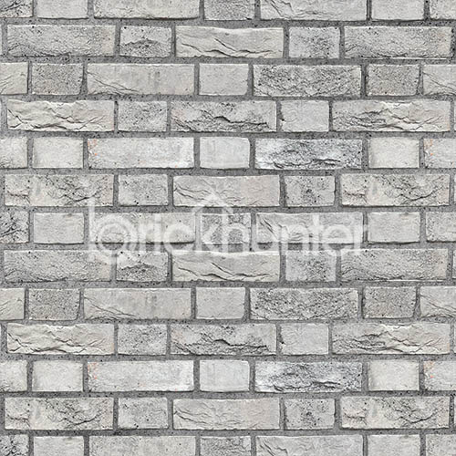 A wall of Forum Smoked Branco bricks