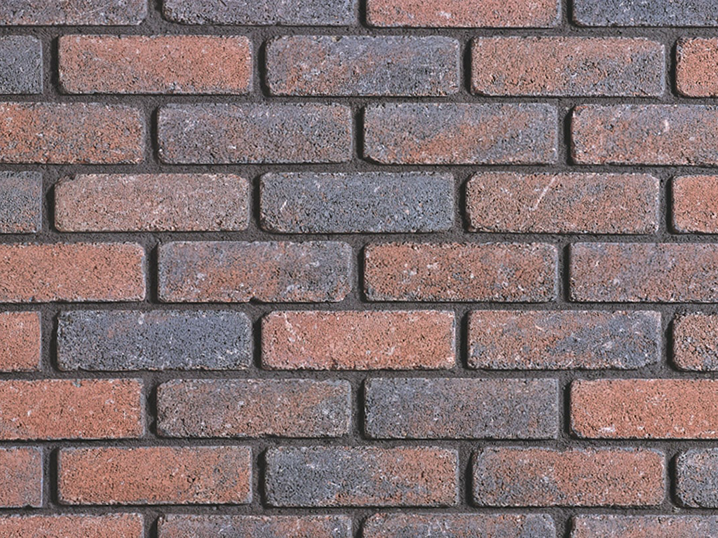 Close up of a wall of Lansdowne Cottage Red bricks