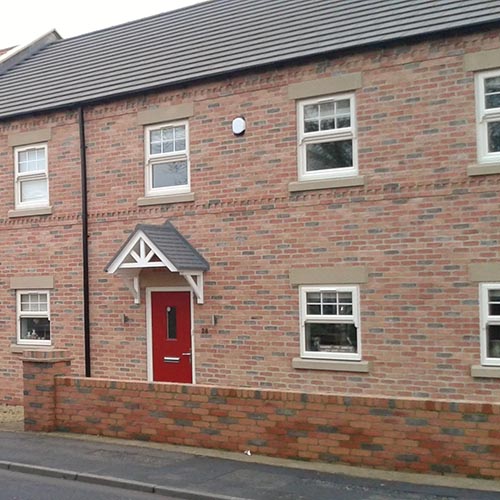 A residential property built using Phoenix Multi bricks