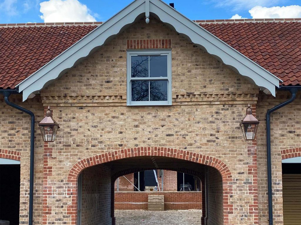 A Potton Weathered Cream Handmade brick property