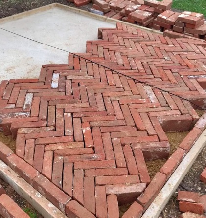 Diagonal pattern of georgian handmade