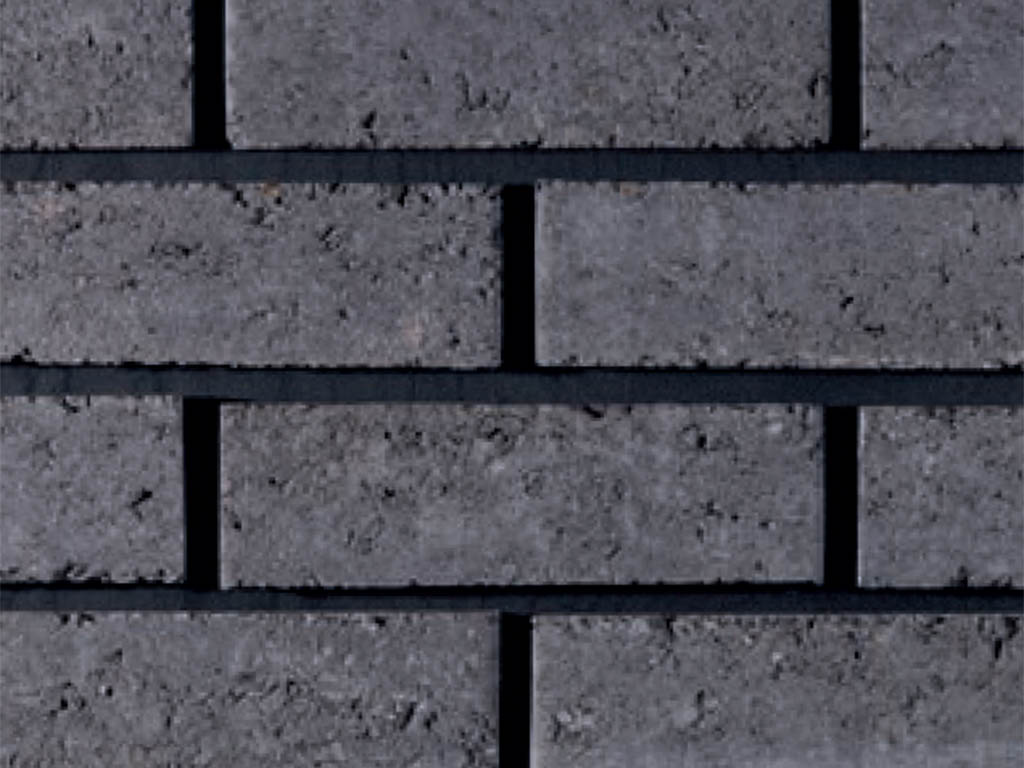 Close up of a wall of Mornington Grey bricks