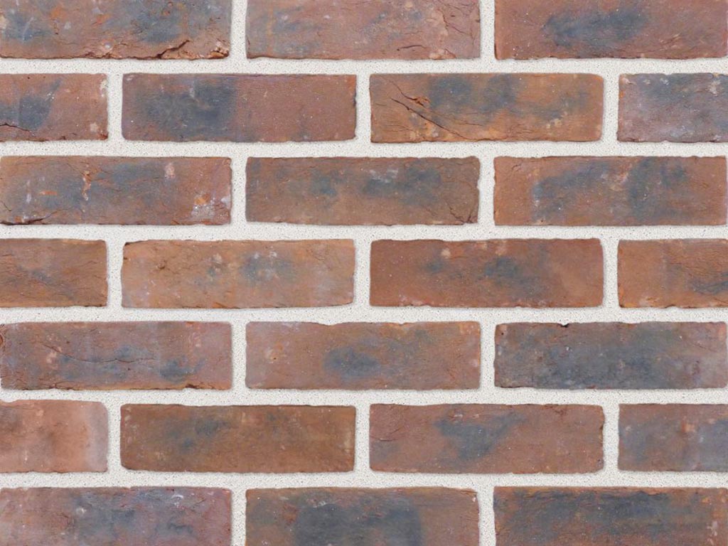 Close up of a wall of Light Weathered bricks