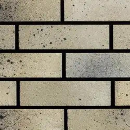 Close up of a wall of Holbrook Multi bricks