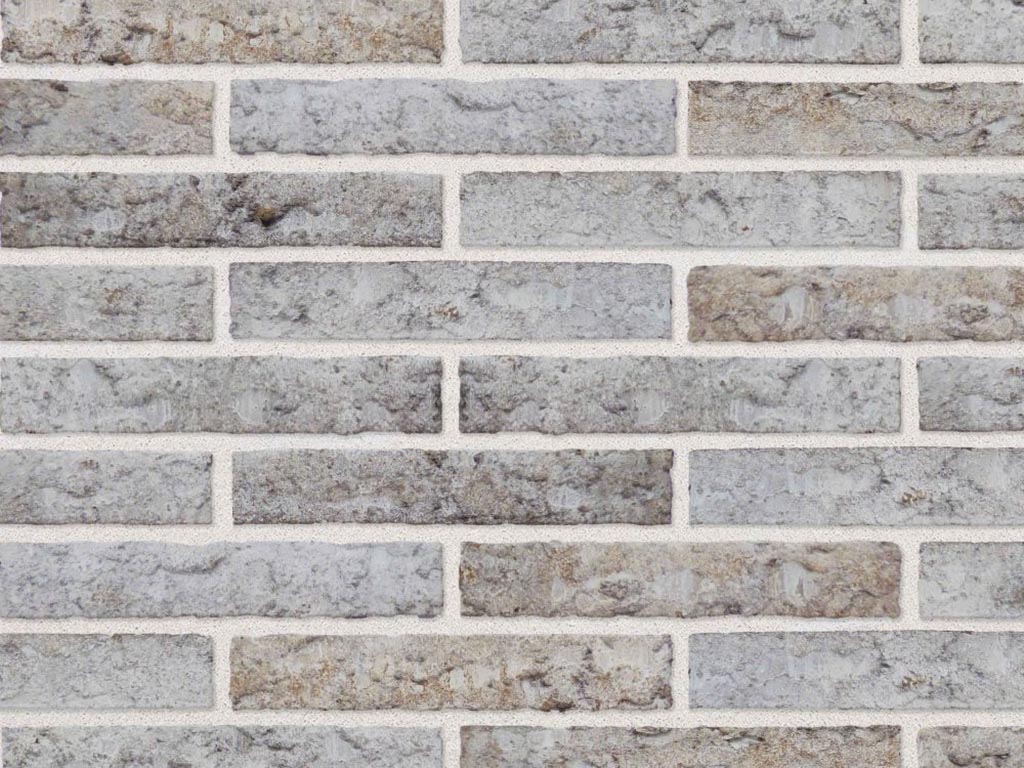 Close up of a wall of Atlantis One bricks