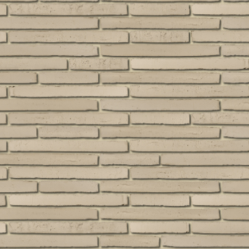Close up of a wall of Barbara bricks