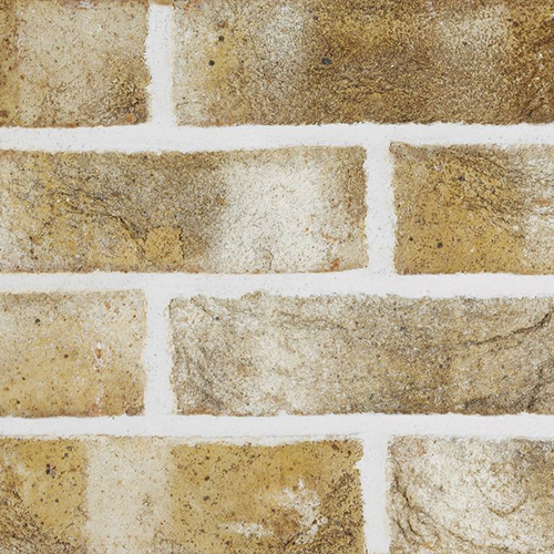 Close up of a wall of Ashpark Smoked bricks