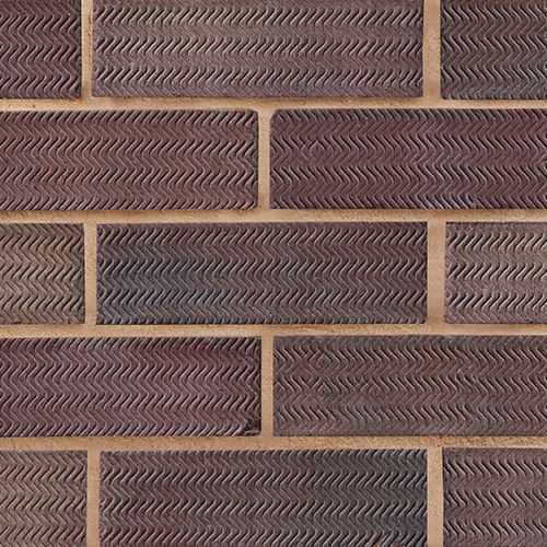 Close up of a wall of Ripley Rustic 73mm bricks