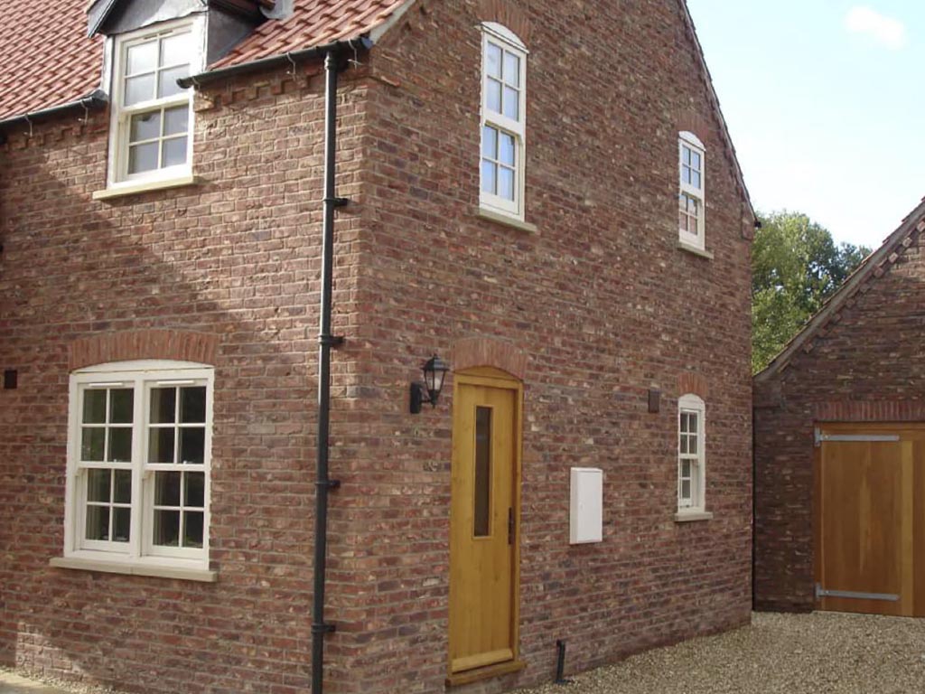 A house built using Aldwark bricks