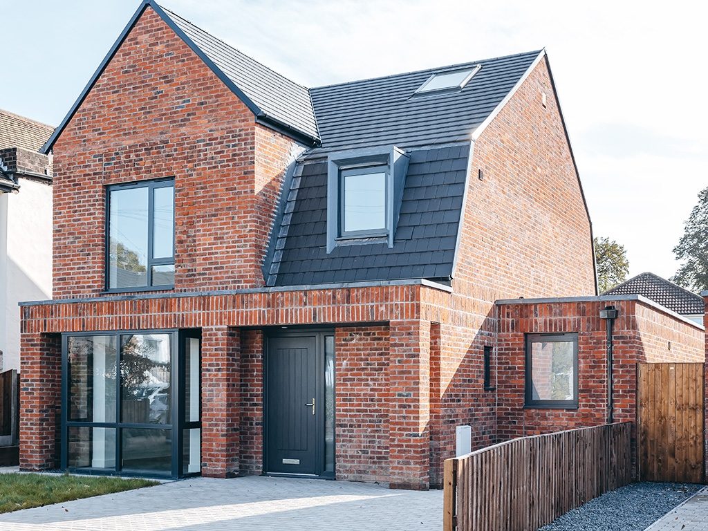 A house built using Imperial Blend bricks