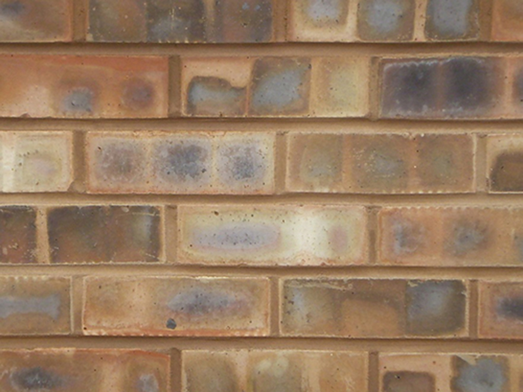Close up of a wall of Bootham bricks
