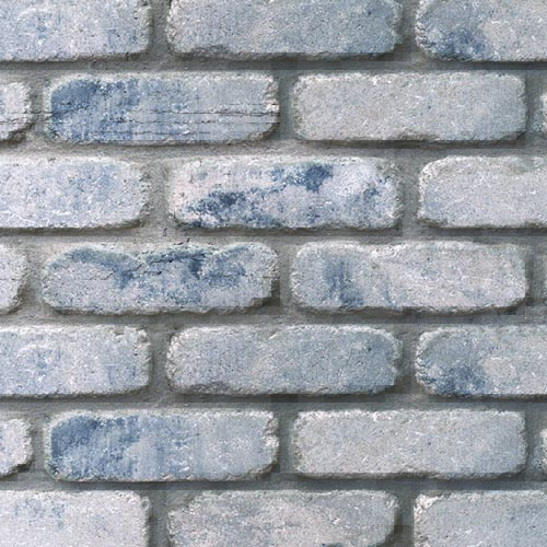 Close up of a wall of Wicklow Antique bricks
