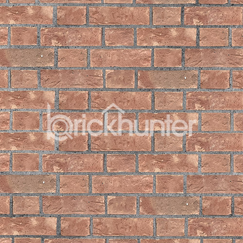 A wall of Worcester Red Multi bricks