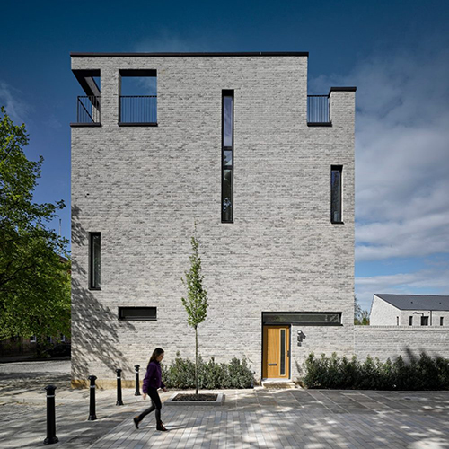 A property built from Forum Smoked Branco bricks