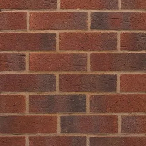 A wall of Chepstow Multi bricks
