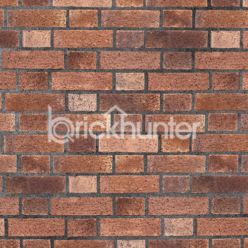 A wall of Wentworth Mixture bricks