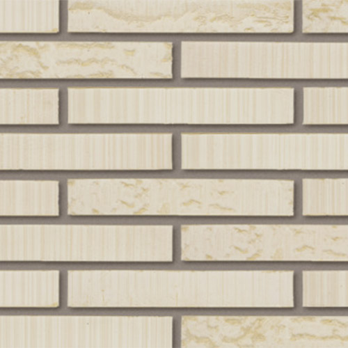 Close up of a wall of Elignia Nordica White bricks