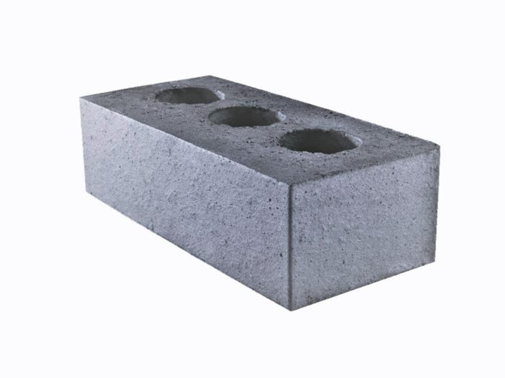A single Blue Engineer Perforated 73mm brick