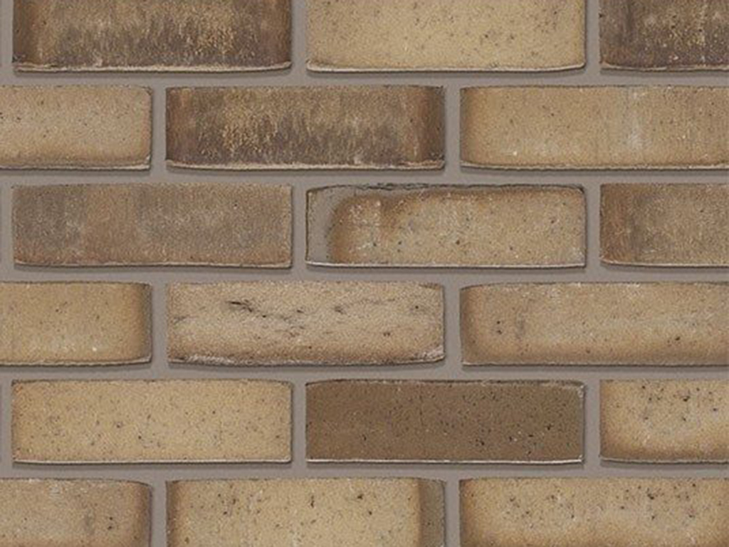 Close up of a wall of Clifton Grey Multi bricks