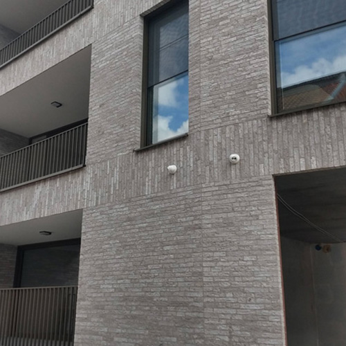 A commercial property built using Atlantis Six bricks