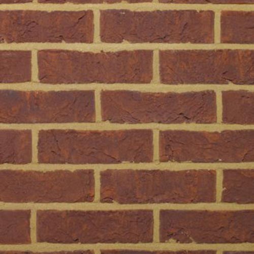 Close up of a wall of Forum Velvet bricks
