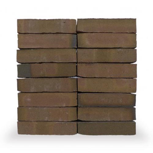 Close up of a wall of Spitfire bricks