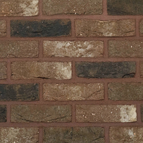 Close up of a wall of Parido bricks