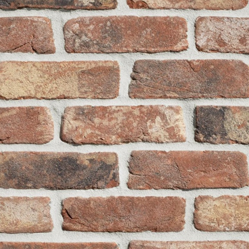 Close up of a wall of Oast House Restoration bricks