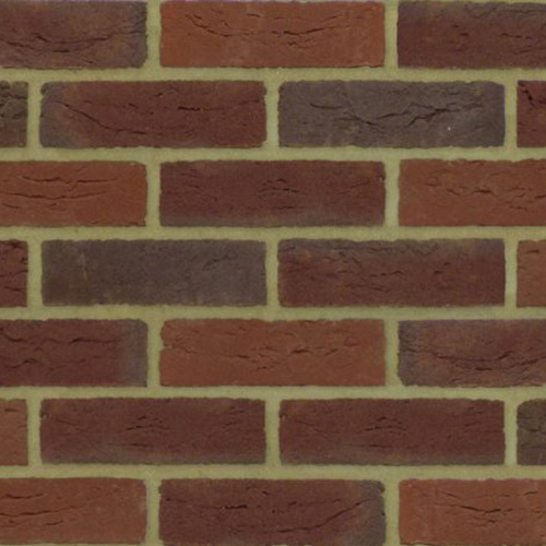 Close up of a wall of Rural Blend Handmade bricks
