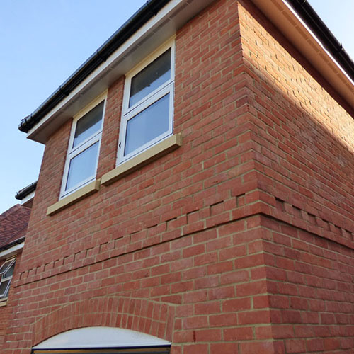 Detailed image of Perton Orange bricks