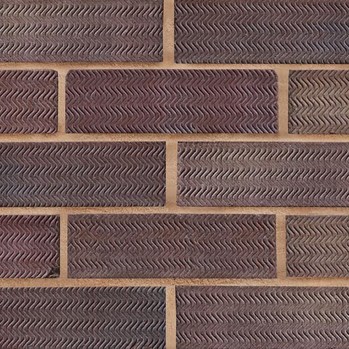 Close up of a wall of Ripley Rustic bricks